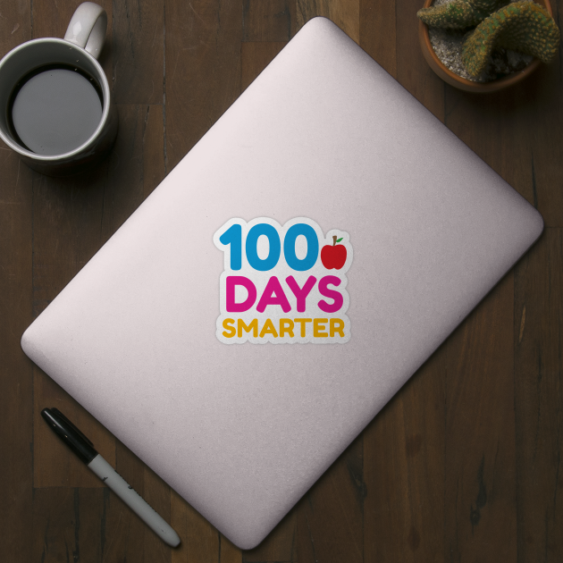 100 Days Smarter - 100 Days Of School by Petalprints